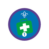Emergency Aid Staged Activity Badge