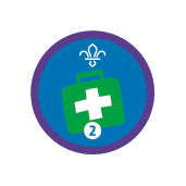 Emergency Aid Staged Activity Badge