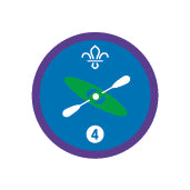 Paddle Sports Staged Activity Badge