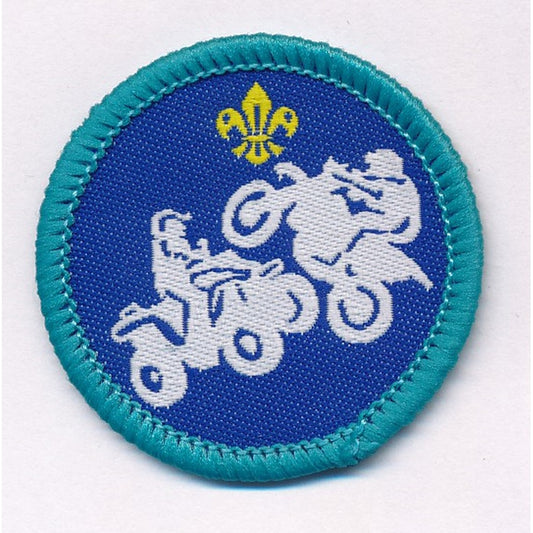 Explorer Scout Motor Sports Activity Badge