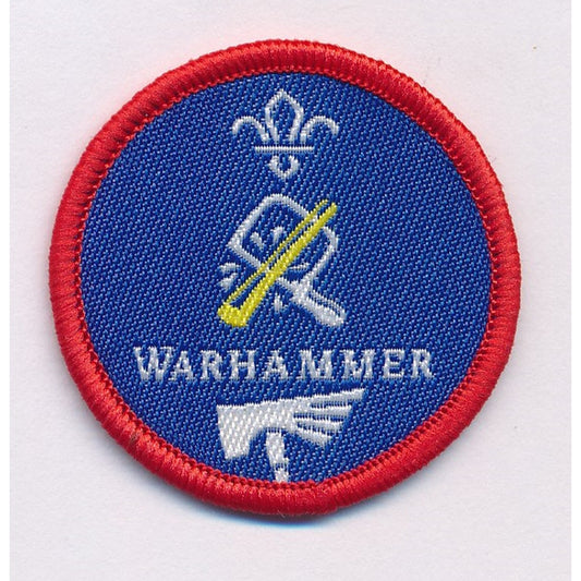 Scout Model Maker Activity Badge (Warhammer)