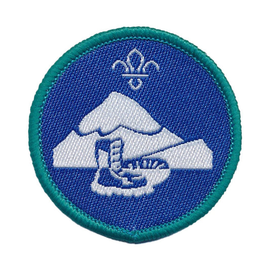 Explorer Scout Hill Walker Activity Badge