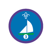 Sailing Staged Activity Badge